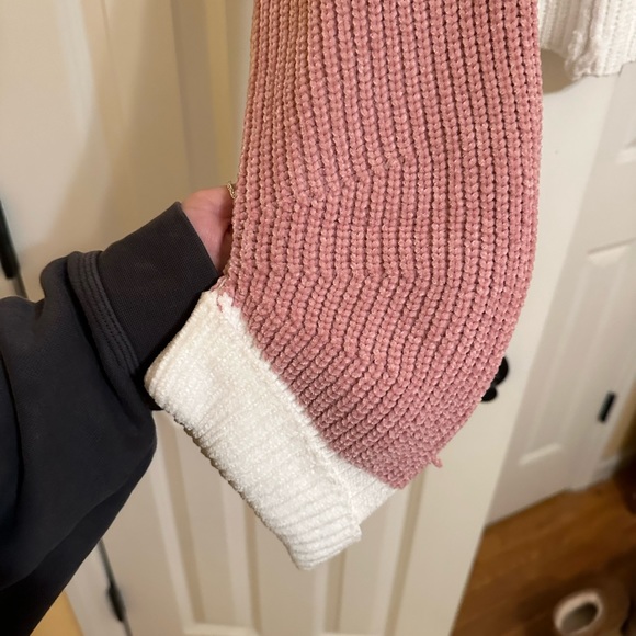 Chenille high low sweater - Picture 3 of 3